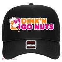 Dink'n Go Nuts Funny Pickleball Player Paddleball Lover Hat thumb 0