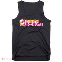 Dink'n Go Nuts Funny Pickleball Player Paddleball Lover Tank Top thumb 0