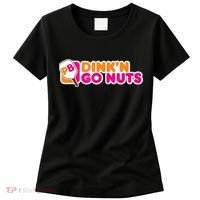 Dink'n Go Nuts Funny Pickleball Player Paddleball Lover Women's T-Shirt thumb 0