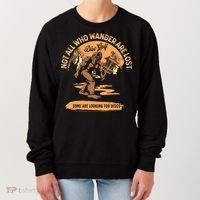 Disc Golf Not All Who Wander Are Lost Women's Sweatshirt thumb 0