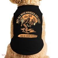 Disc Golf Not All Who Wander Are Lost Doggie Tank thumb 0