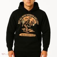 Disc Golf Not All Who Wander Are Lost Hoodie thumb 2