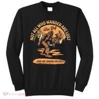 Disc Golf Not All Who Wander Are Lost Sweatshirt thumb 0