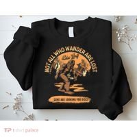 Disc Golf Not All Who Wander Are Lost Sweatshirt thumb 2