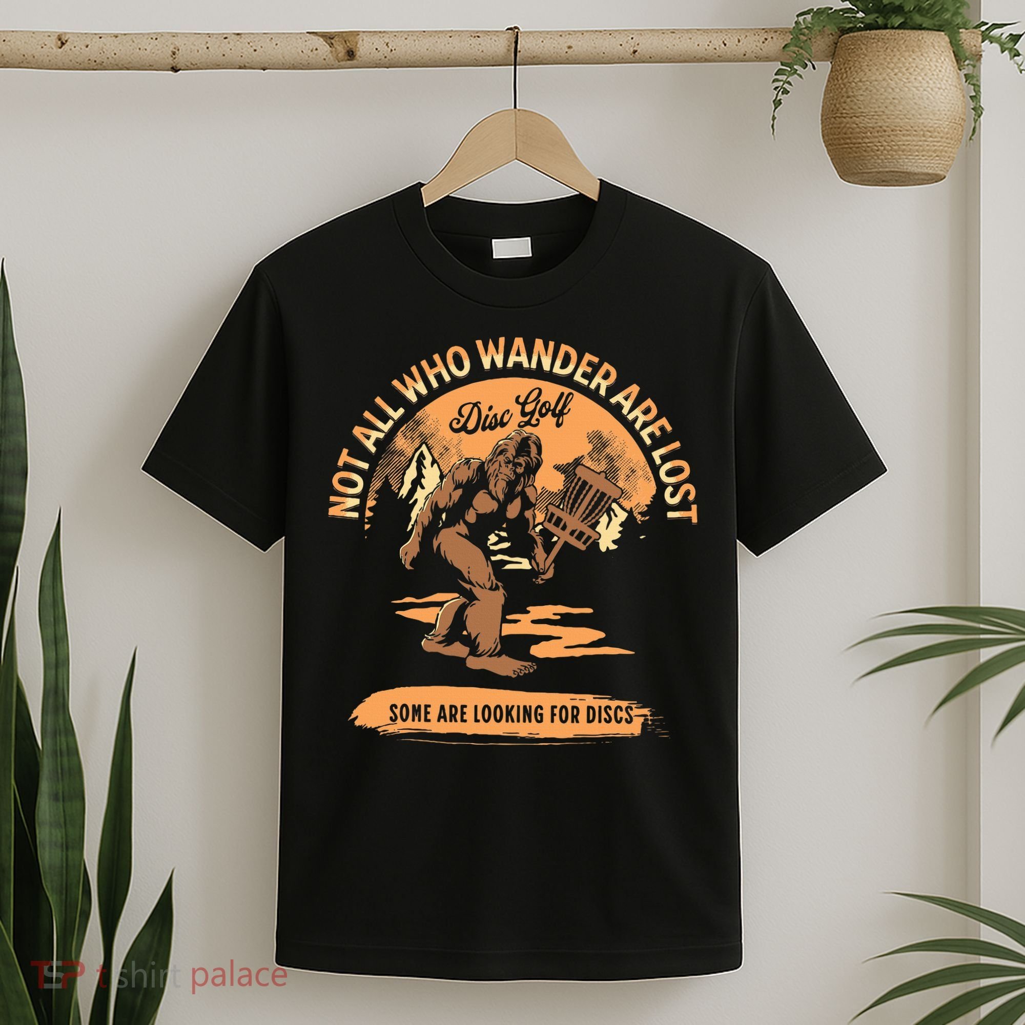Disc Golf Not All Who Wander Are Lost T-Shirt