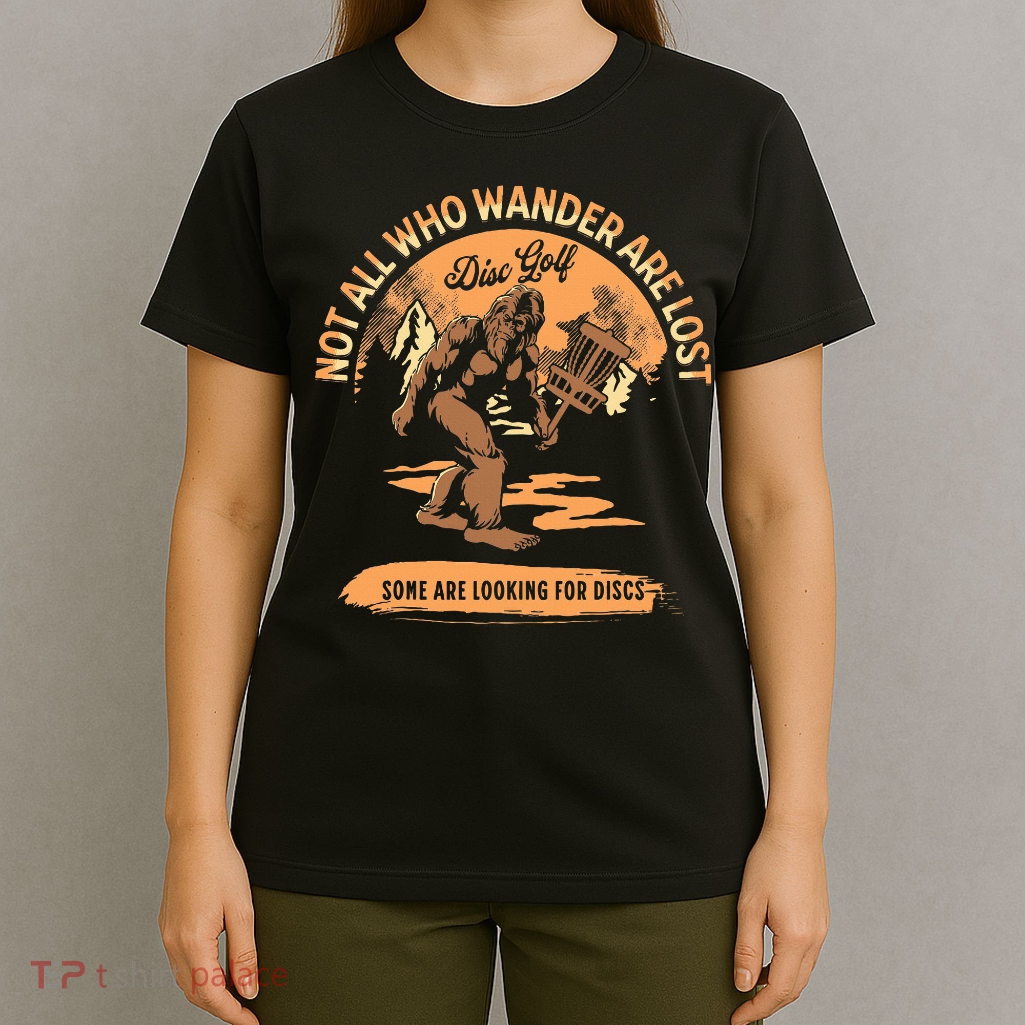 Disc Golf Not All Who Wander Are Lost T-Shirt