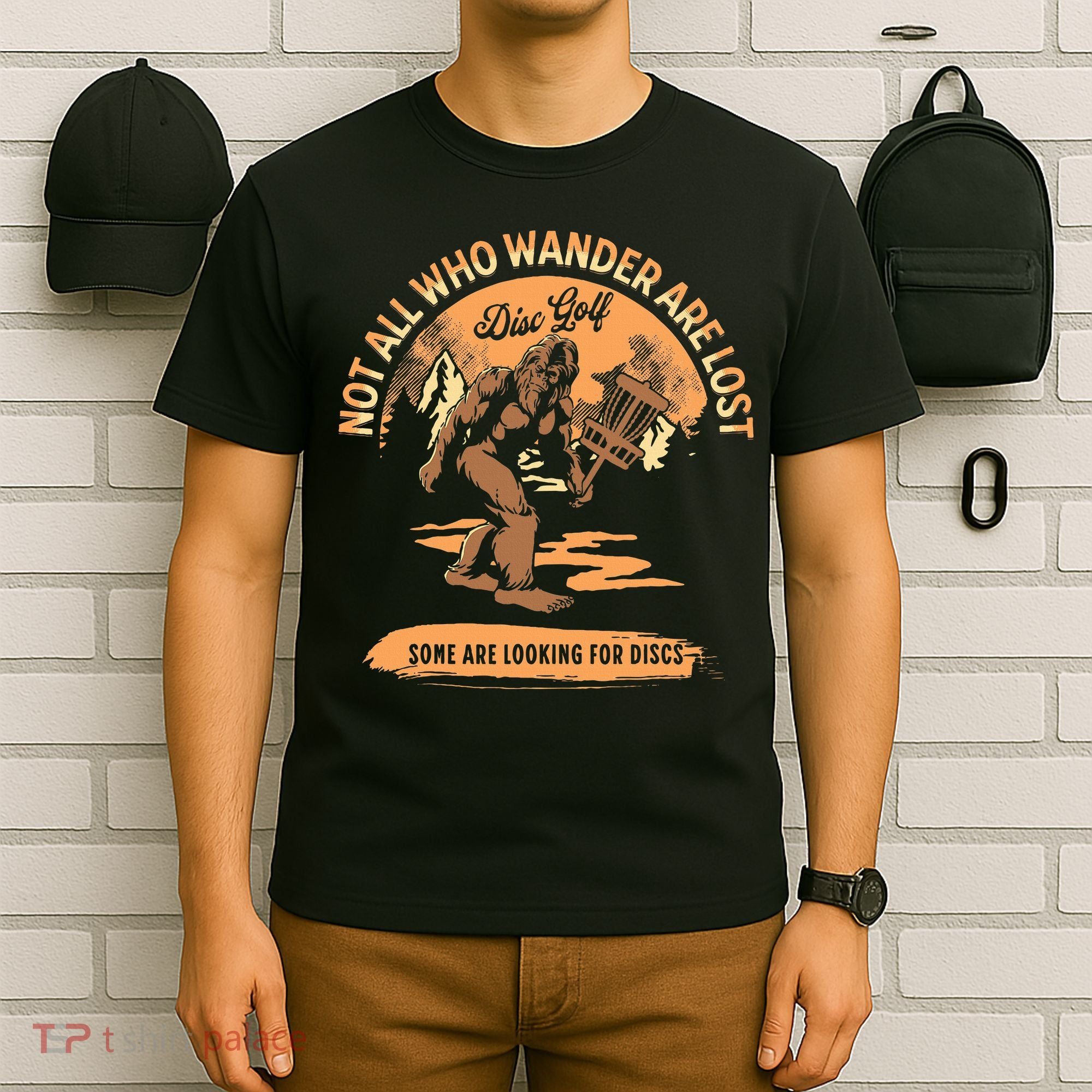 Disc Golf Not All Who Wander Are Lost T-Shirt