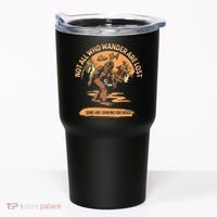 Disc Golf Not All Who Wander Are Lost Tumbler thumb 0