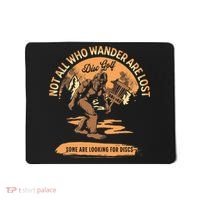 Disc Golf Not All Who Wander Are Lost Mousepad thumb 0