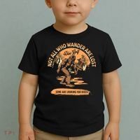 Disc Golf Not All Who Wander Are Lost Toddler T-Shirt thumb 2