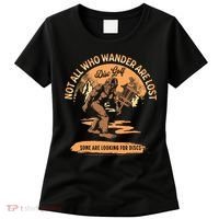 Disc Golf Not All Who Wander Are Lost Women's T-Shirt thumb 0
