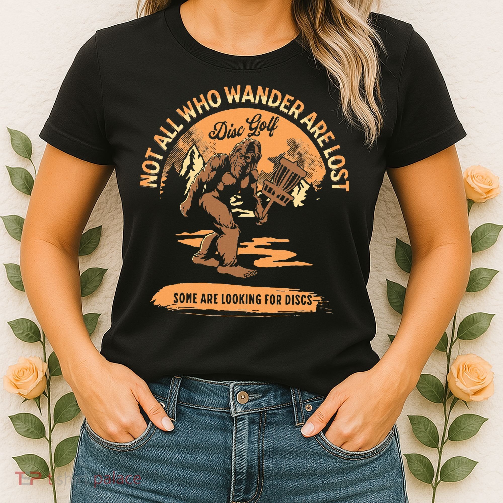 Disc Golf Not All Who Wander Are Lost Women's T-Shirt