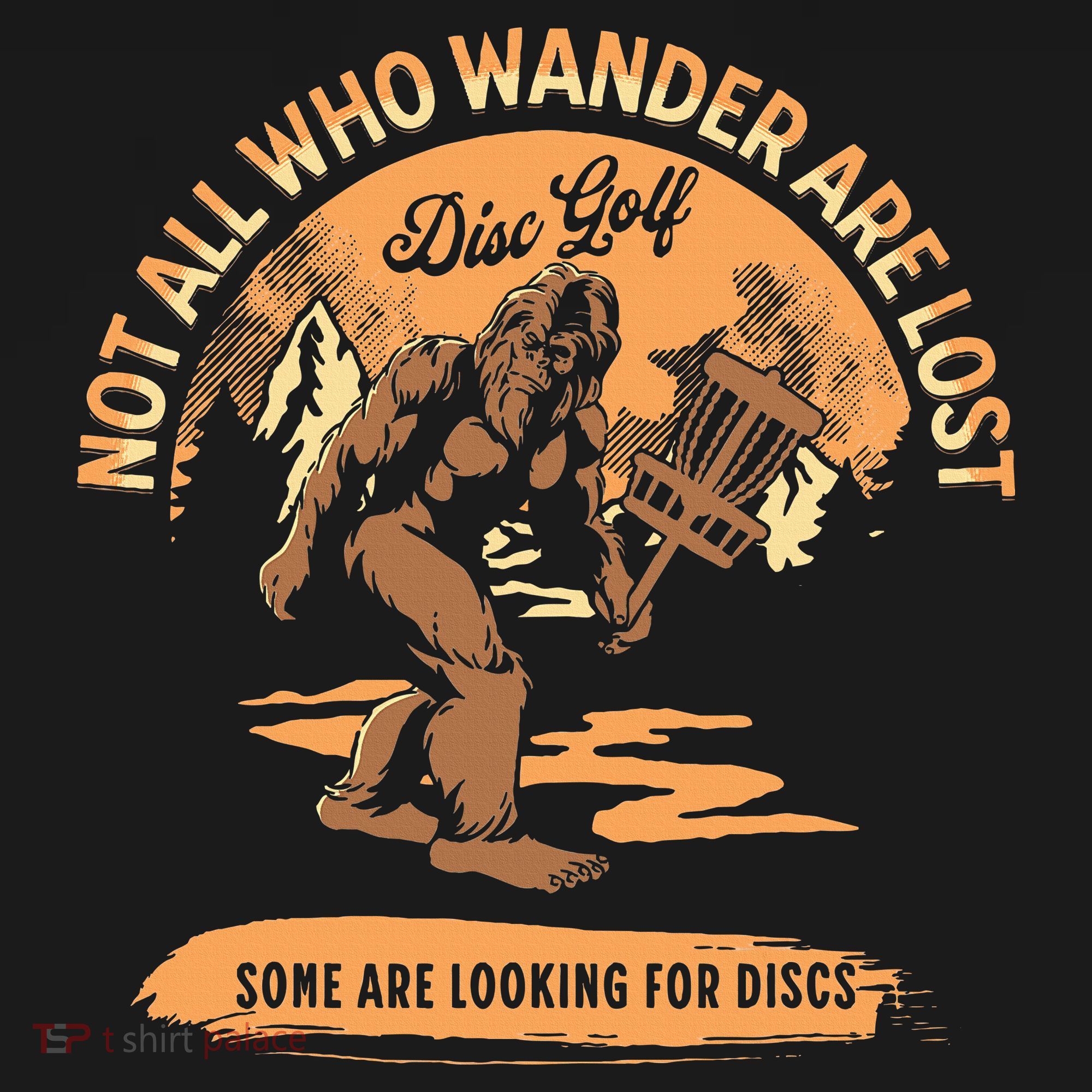 Disc Golf Not All Who Wander Are Lost Tote Bag