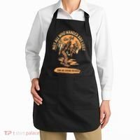 Disc Golf  Not All Who Wander Are Lost Funny Sarcastic Apron thumb 2