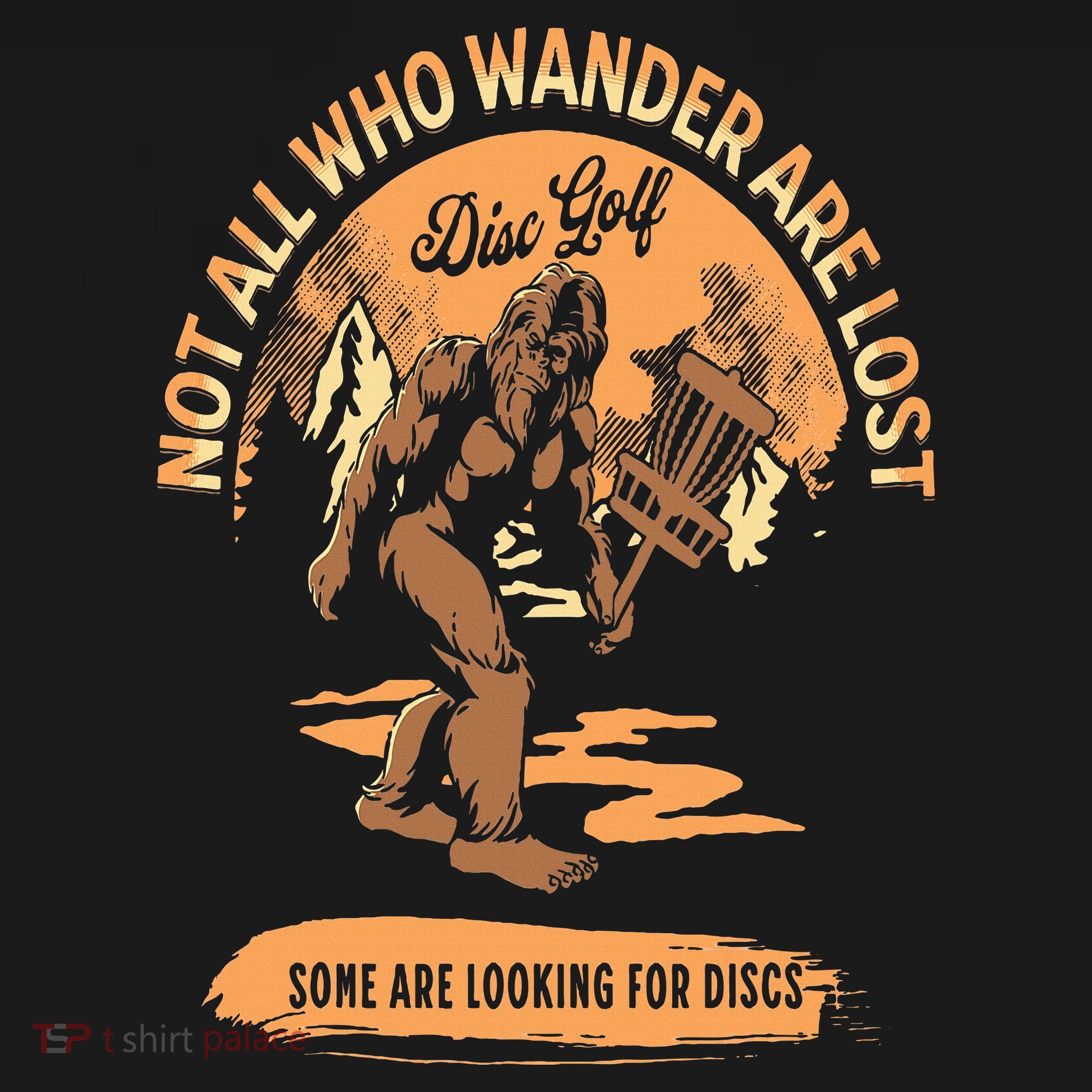 Disc Golf  Not All Who Wander Are Lost Funny Sarcastic Visor