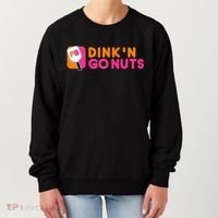 Dink'n Go Nuts Pickleball Paddle TShirt Women's Sweatshirt thumb 0