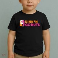 Dink'n Go Nuts Pickleball Paddle TShirt Toddler T-Shirt thumb 2