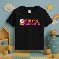 Dink'n Go Nuts Pickleball Paddle TShirt Toddler T-Shirt thumb 3
