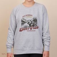 DonT Grab Our Beaver Respect Our Boundaries Women's Sweatshirt thumb 0