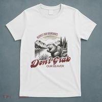 DonT Grab Our Beaver Respect Our Boundaries T-Shirt thumb 5