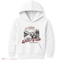 DonT Grab Our Beaver Respect Our Boundaries Kids Hoodie thumb 0