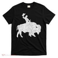 Distressed Guy On A Buffalo T-Shirt thumb 0