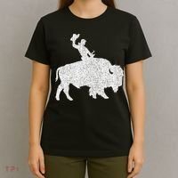 Distressed Guy On A Buffalo T-Shirt thumb 4
