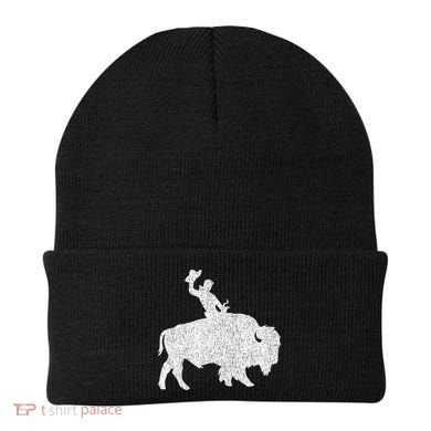 Distressed Guy On A Buffalo Beanie