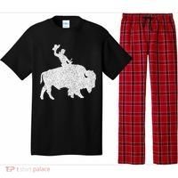 Distressed Guy On A Buffalo Pajama Set thumb 0