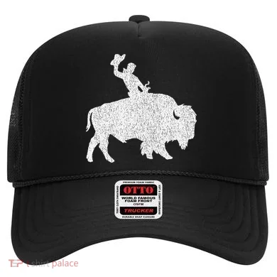 Distressed Guy On A Buffalo Hat
