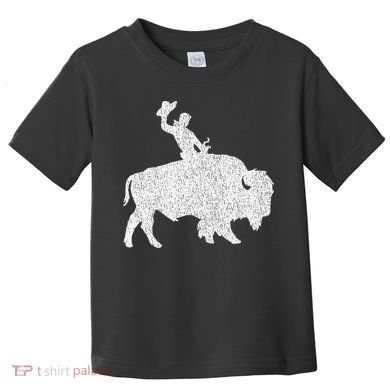 Distressed Guy On A Buffalo Toddler T-Shirt