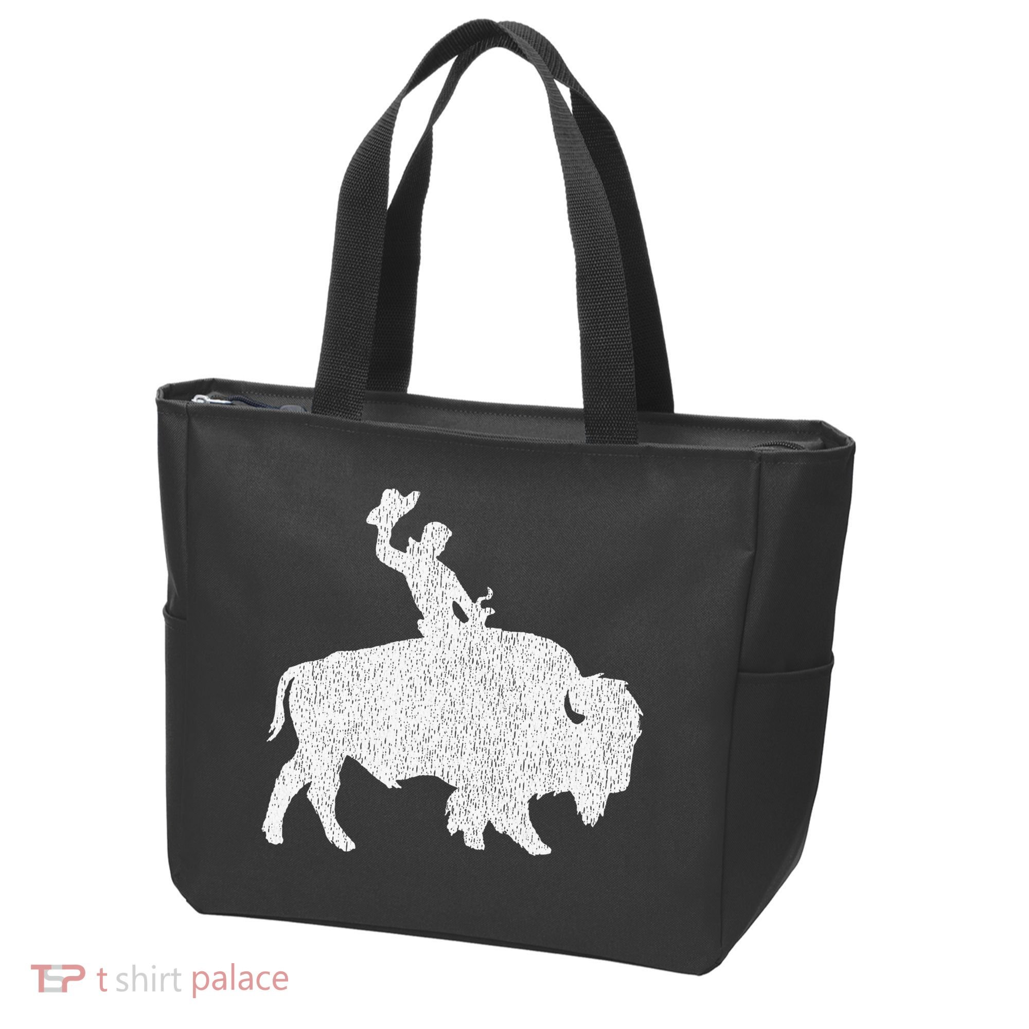 Distressed Guy On A Buffalo Tote Bag
