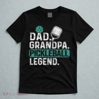 Dad Grandpa Pickleball Legend Player Funny Pickle Ball T-Shirt thumb 5
