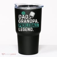 Dad Grandpa Pickleball Legend Player Funny Pickle Ball Tumbler thumb 0