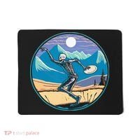 Disc Golf Player Skeleton Disc Golfer Funny Outdoor Nature Mousepad thumb 0