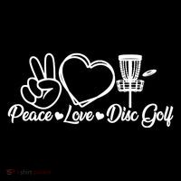 Disc Golfing Peace Love Disc Golf Backpack thumb 2