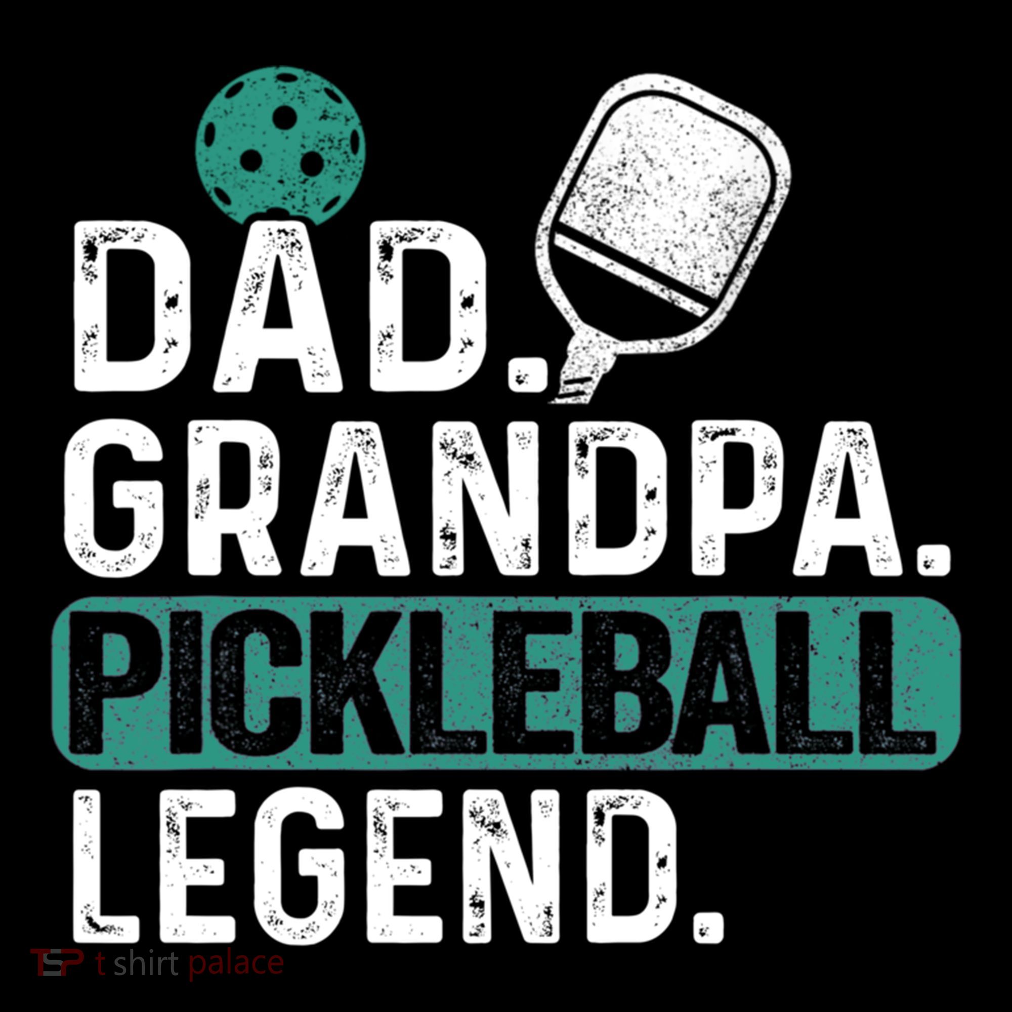 Dad Grandpa Pickleball Legend Player Funny Pickle Ball Funny Gift Coffee Mug