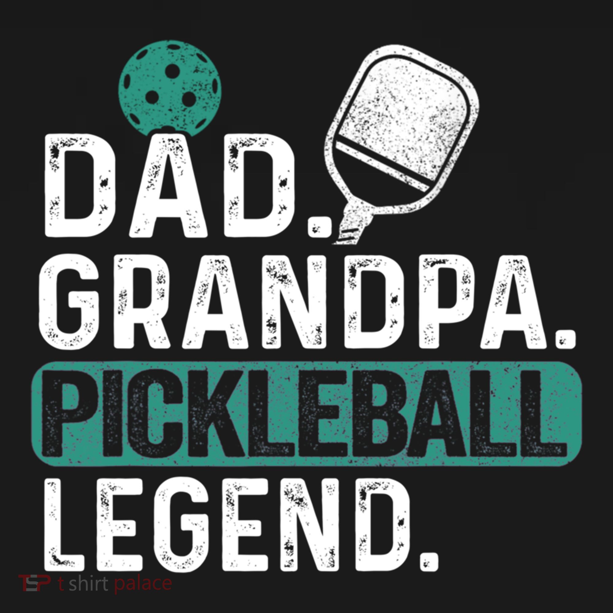 Dad Grandpa Pickleball Legend Player Funny Pickle Ball Funny Gift Women's Hoodie