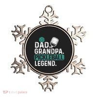 Dad Grandpa Pickleball Legend Player Funny Pickle Ball Funny Gift Ornament thumb 0