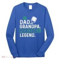 Dad Grandpa Pickleball Legend Player Funny Pickle Ball Funny Gift Long Sleeve Shirt thumb 0