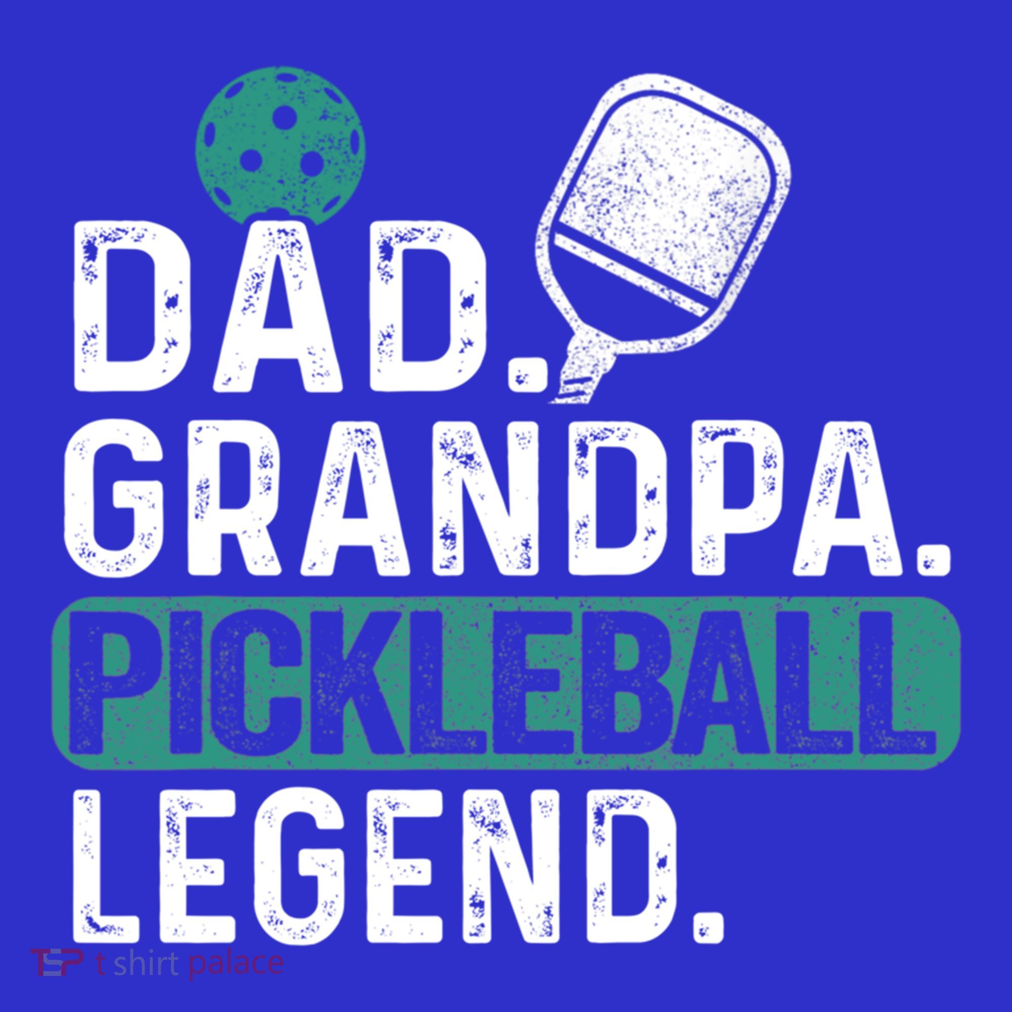 Dad Grandpa Pickleball Legend Player Funny Pickle Ball Funny Gift Sweatshirt