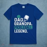 Dad Grandpa Pickleball Legend Player Funny Pickle Ball Funny Gift T-Shirt thumb 5