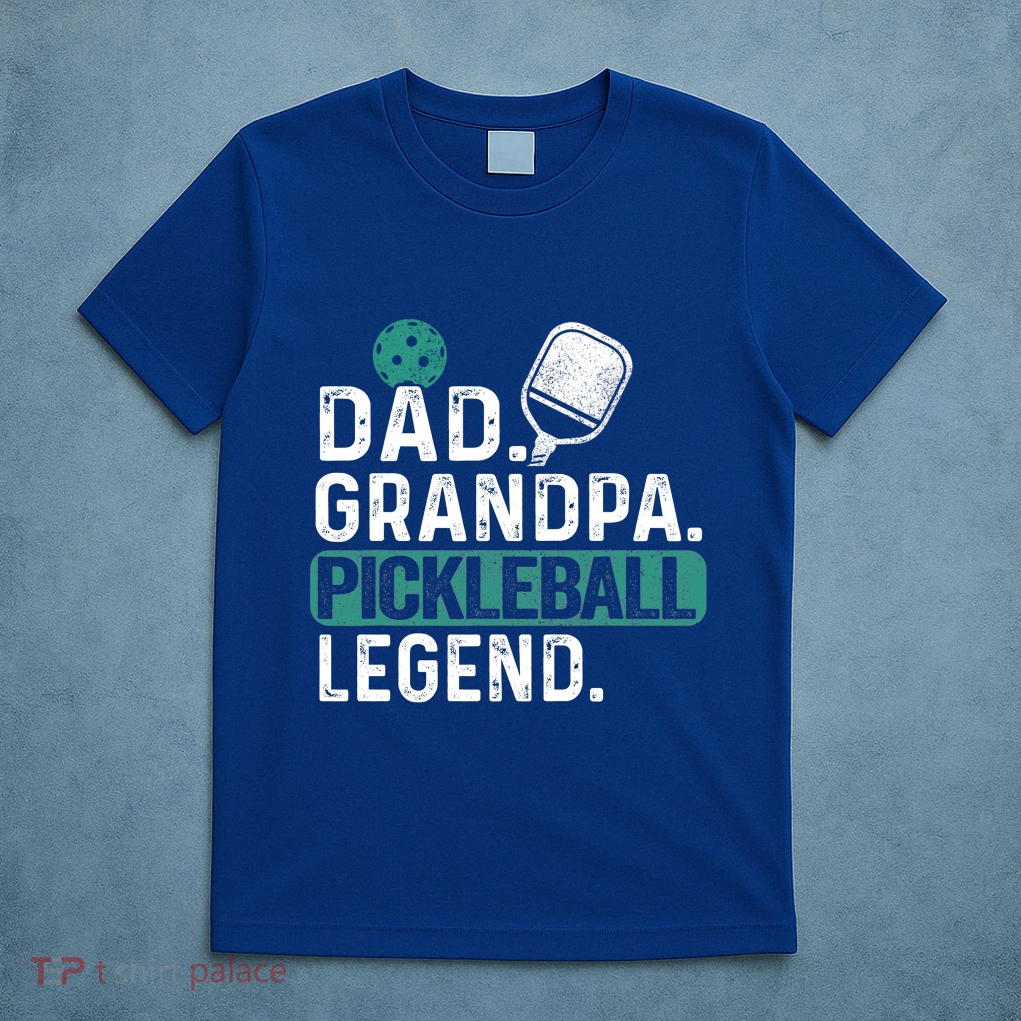 Dad Grandpa Pickleball Legend Player Funny Pickle Ball Funny Gift T-Shirt
