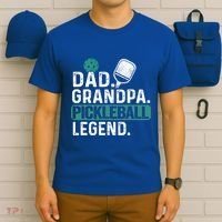 Dad Grandpa Pickleball Legend Player Funny Pickle Ball Funny Gift T-Shirt thumb 6