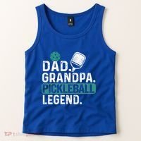 Dad Grandpa Pickleball Legend Player Funny Pickle Ball Funny Gift Tank Top thumb 2