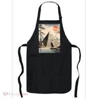 Drawing Giza Pyramid Japanes Style Apron thumb 0