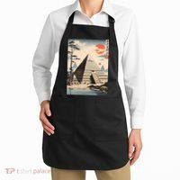 Drawing Giza Pyramid Japanes Style Apron thumb 2