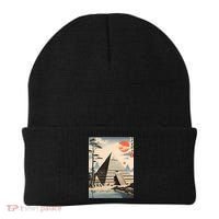 Drawing Giza Pyramid Japanes Style Beanie thumb 0