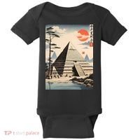 Drawing Giza Pyramid Japanes Style Baby Bodysuit thumb 0