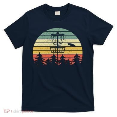 Disc Golf Retro Vintage Frisbee Design T-Shirt